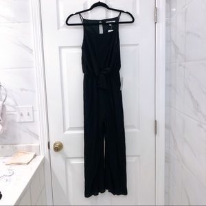 NWT The Vanity Room Front Tie Jumpsuit